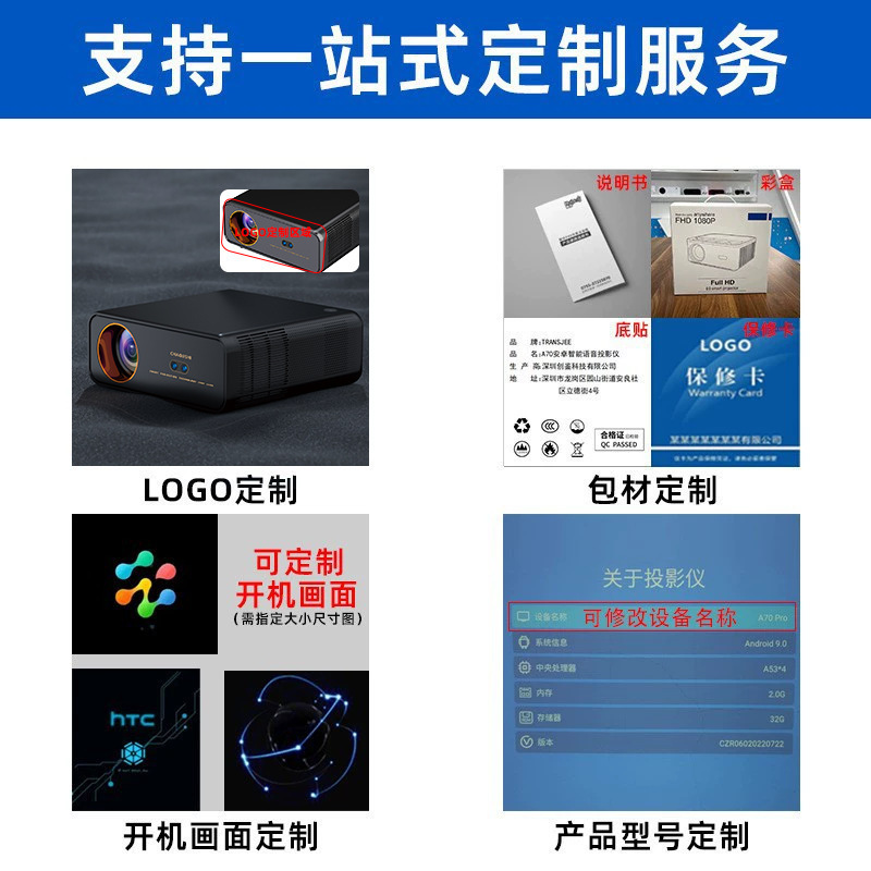 工厂直销2025新款投影仪酒店白天高亮流明家庭影院家用卧室投墙4K|undefined