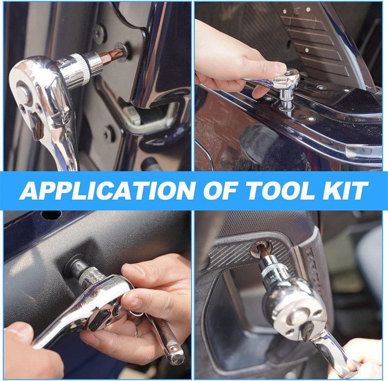 Suitable for 2021+ Leme Hard Top Spare Tire Door Removal Tool Set 12Pcs