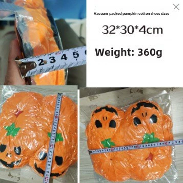 ###Single pair of vacuum pumpkin shoes