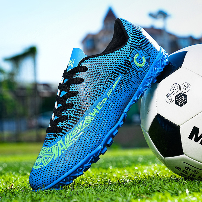 206 New Model Soccer Cleats for Girls and Boys, Suitable for Children and Teenagers, for Grass and Turf, Student Training Shoes