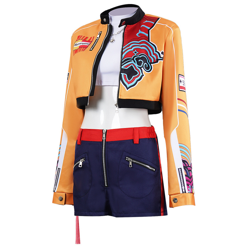猎魔女团 K-POP cos服明星鲁米米拉佐依cos服舞台打歌服表演服C服|undefined