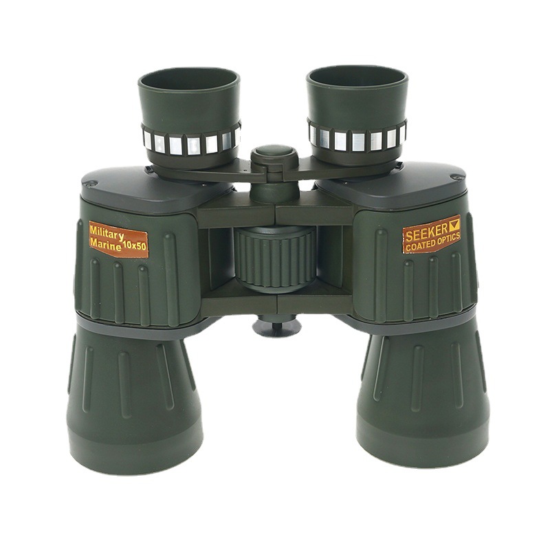 新款双筒望远镜军绿色保罗高倍高清户外旅行演唱会话剧厂家批发