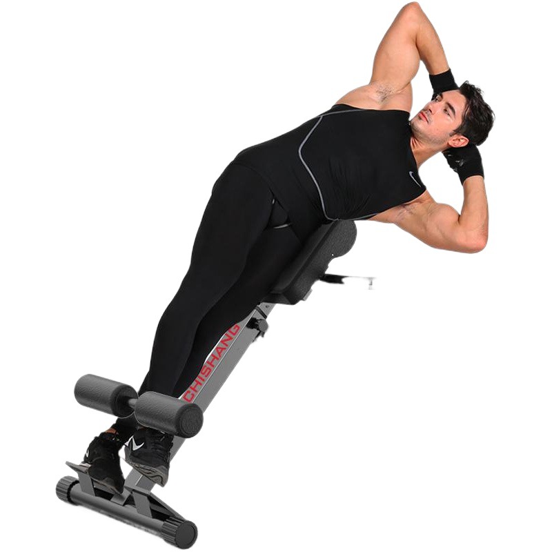 Chishang plegable silla Romana Casa de fitness romano taburete cabra cintura levantador equipo deportivo cintura torsión máquina push-up