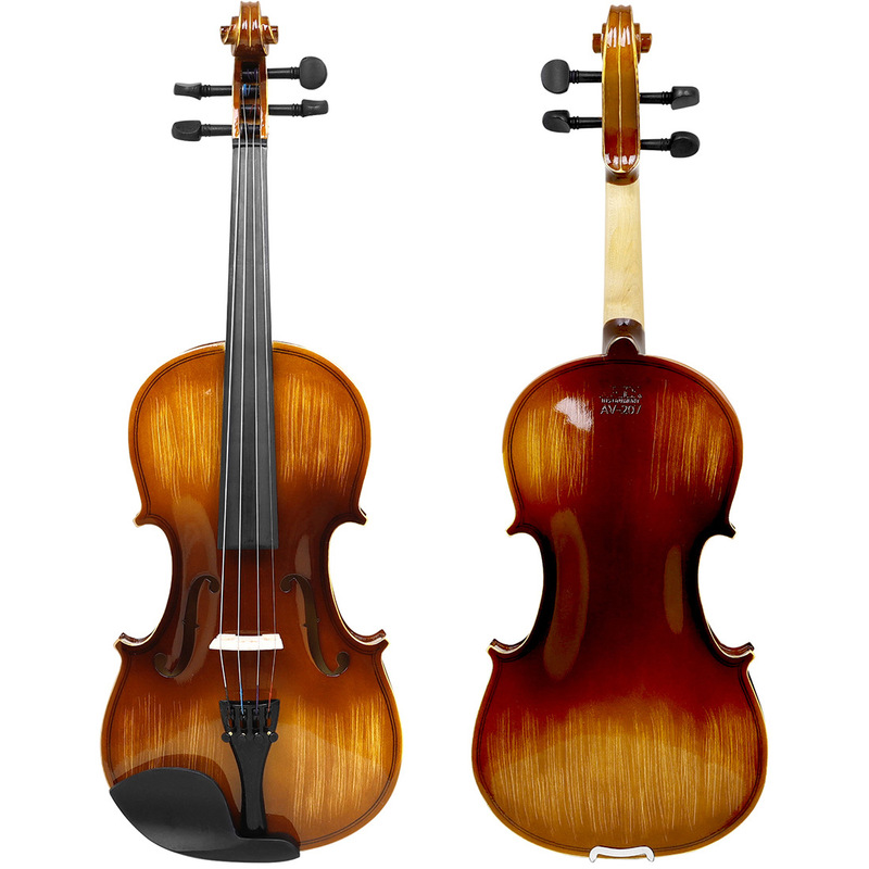 Solid Wood Handmade Beginner Violin 4/4 Bright Popular Violin Manufacturer Wholesale Kidsren's Performance Practice Piano