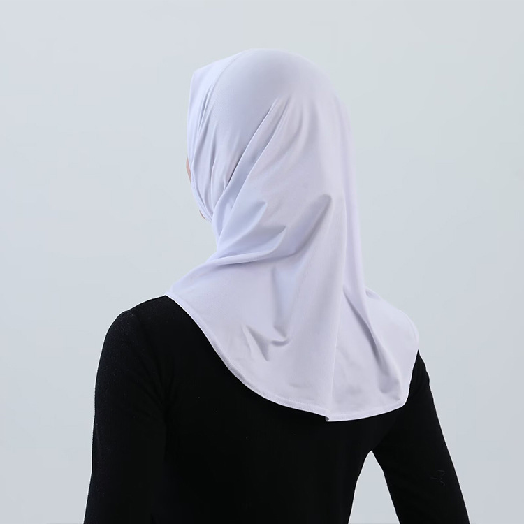 Mini Turbante Protector de Cuello HS103 de Lino de Cristal de Poliéster Transpirable para Protección Neck