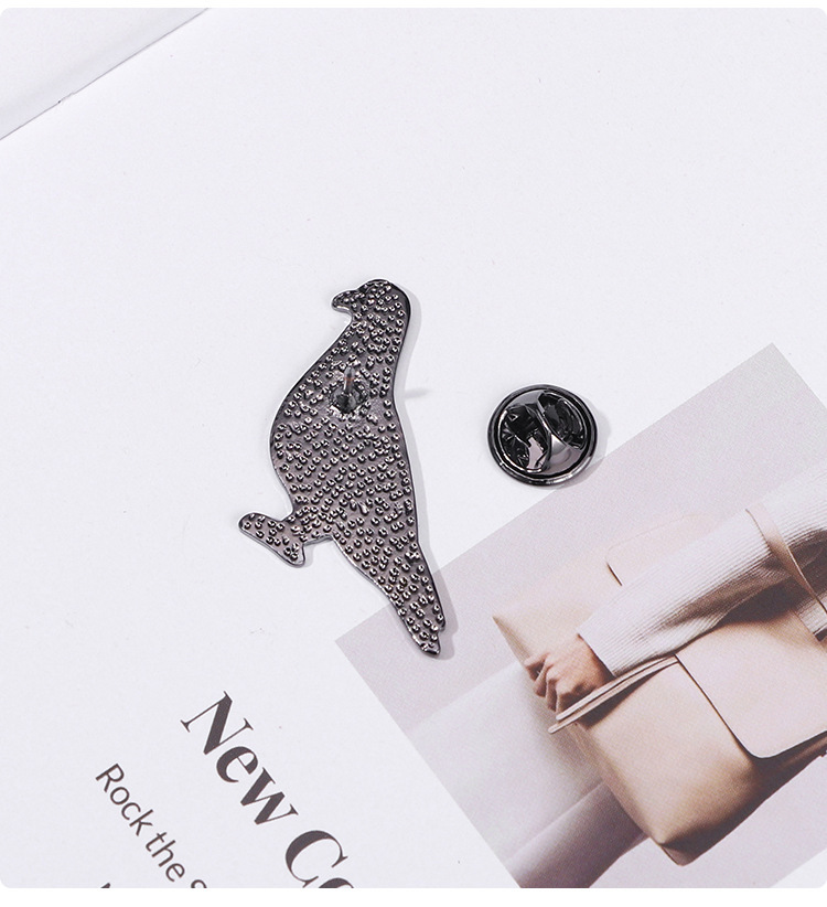 All Seasons Season Unisex Gender Cute Style Cute Pin Cartoon Badge Horse Alloy Enamel Unisex Brooches