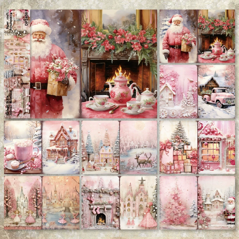 A5 single-sided pattern paper DIY photo album scrapbook handbook material paper card making background paper DP2456