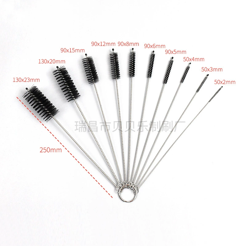  universal set stainless steel, brush, feeding bottle, straw, (Cross-border trading), 12 pieces