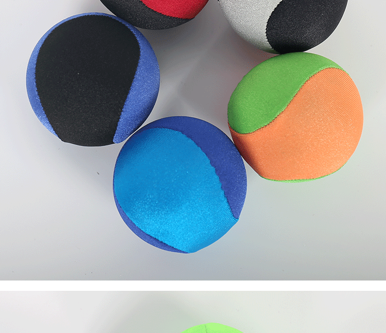 Cloth-wrapped grip ball multi-color details_03