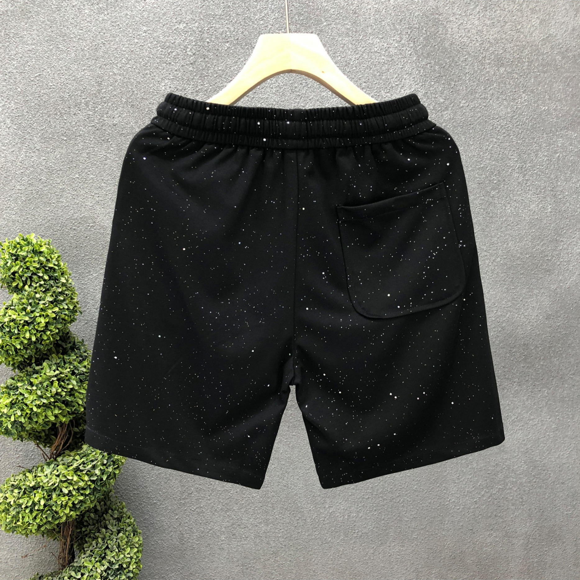 Men's All-Star Print Casual Shorts - Korean Style Loose Fit Five-Point Shorts For Summer Fashion_viptrois.com