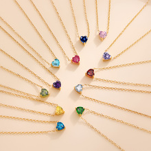 ins�羳���������14K��ɫ12�·�����ʯ����ʯ�����ʯ��׹����Ů