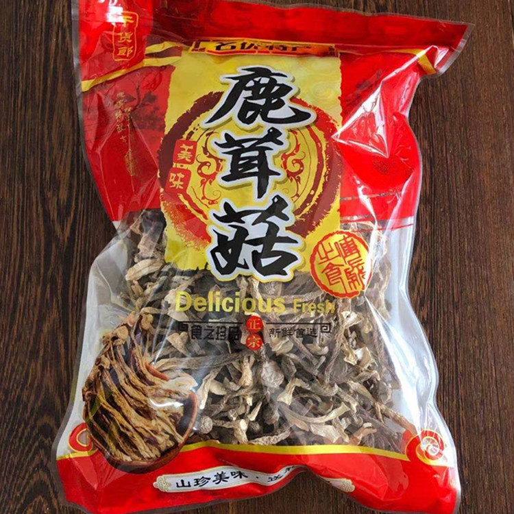鹿茸菇幹貨福建特産食用菌農産品無熏硫産地直供整袋500克