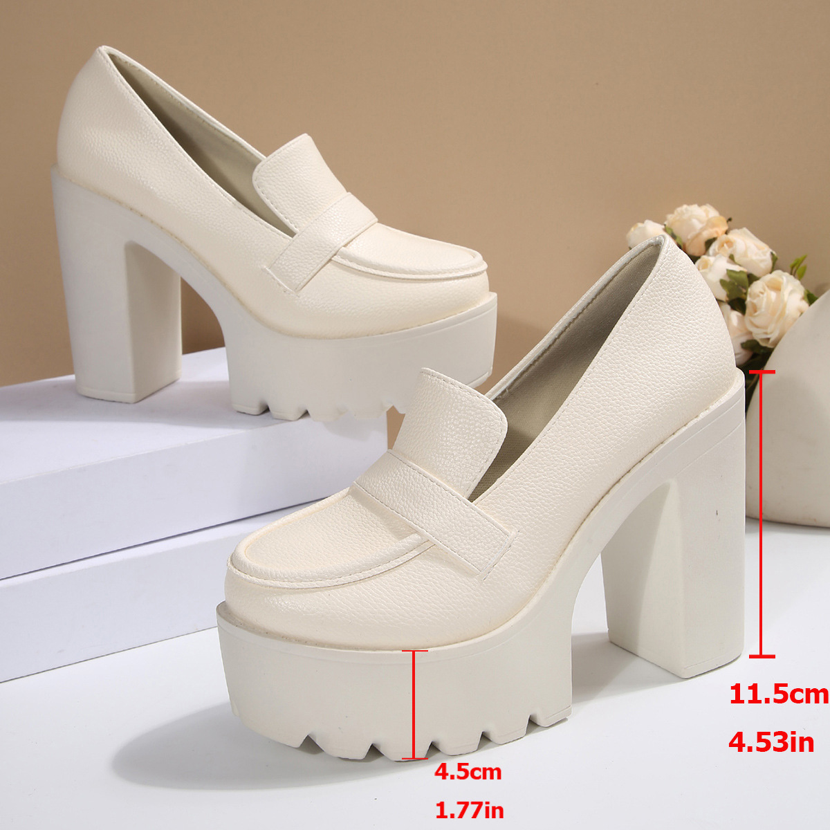 Damesschoenen met blokhak voor petite dames elegante stijl_voghion.com