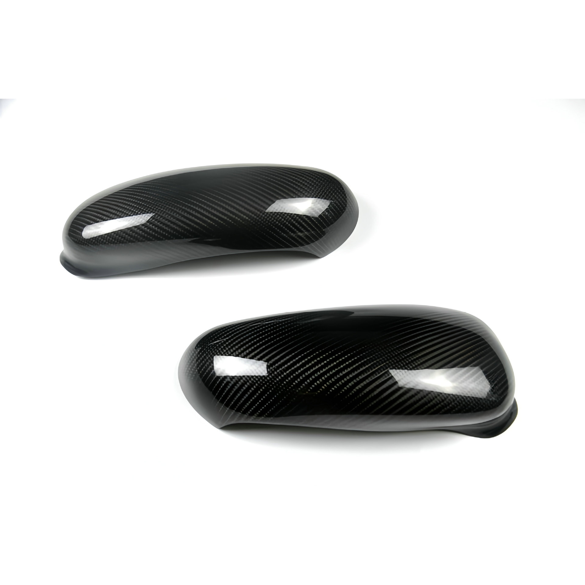 Cubierta de Espejo Retrovisor de Fibra de Carbono para Porsche Boxster 911 996 986, Años 1997-2004