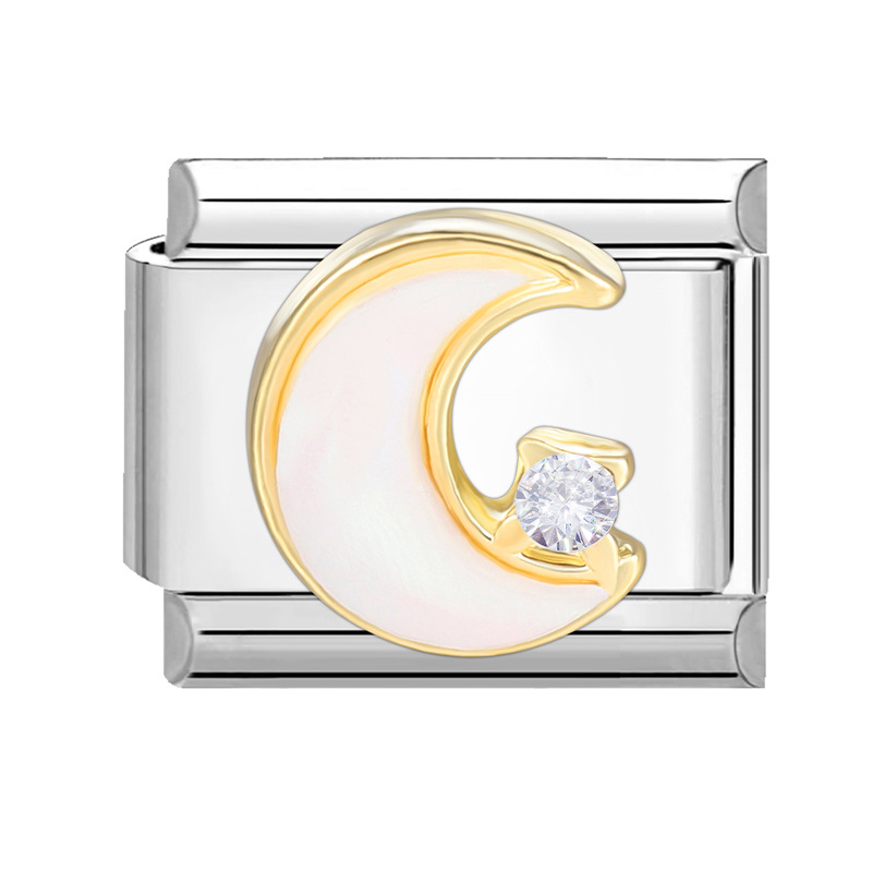 Italia charms creativo perla taladro creativo módulo versátil artesanía accesorios de pulsera módulo al por mayor