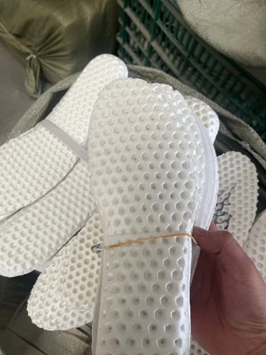 Honeycomb wave motion insole women's mesh breathable four-season men's women's pressure relief sweat-absorbent outdoor military training shoes