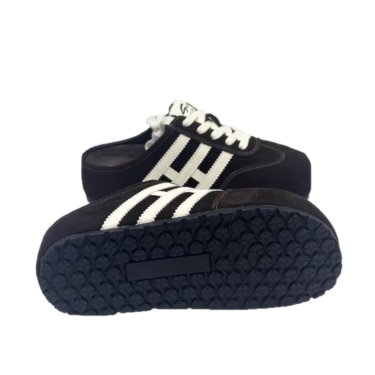 Zapatos de mujer Bocken Perezoso con un pedazo 2026 zapatillas de cabeza de bolsa de caqui de camisa universal zapatillas de mujer image 6
