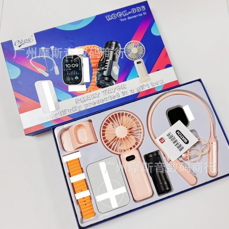 2025 New Huaqiangbei R0Ck-006 Smart Watch 5in1 Set Cross-Border Popular Ultra3 Smart Watch