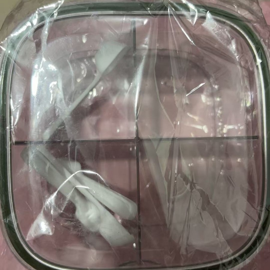 Caja de condimentos Juego de combinación de tanque de condimento de cocina para el hogar Una pieza de sal multirejilla MSG almacenamiento de pimienta condimento botella