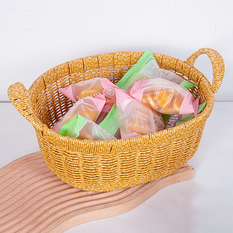 Japanischer Korb Aus Rattan Für Obst Und Snacks Zur Aufbewahrung_voghion.com