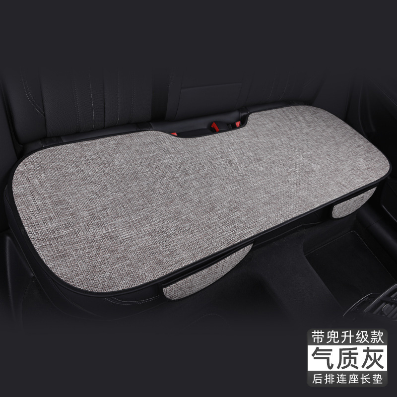 オールシーズン対応の既製カーシートクッション、夏用リネン通気性クッション、フルモデルユニバーサルソースメーカー|undefined