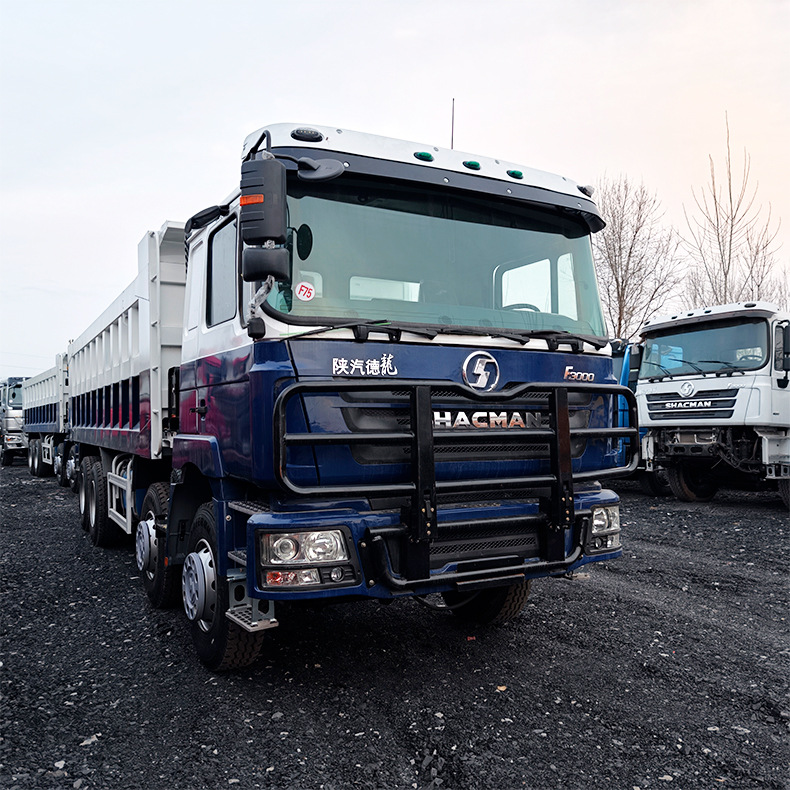 Shaanqi Delong F3000 8×4 Dump Truck, Soil and Ore Transporter, Engineering Tipper Truck, Left-Hand Drive Dump Truck