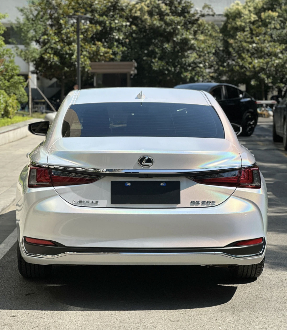 Car Color Changing Film Colorful Laser White Cross-Border Hot Selling Car Body Color Changing Film Gorgeous Gray Can Be Cut Factory Direct Sales