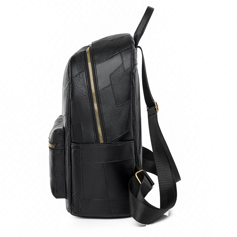 Mochila de gran capacidad para mujer 2024 nueva versión coreana de cuero suave ligero para mujer mochila de viaje de ocio de moda