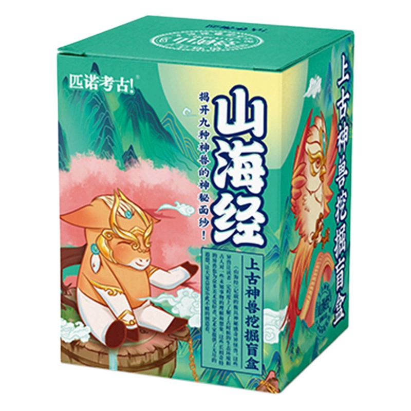 Археология Пиноккио: раскопки древних мифических существ из классики гор и морей. Слепая коробка — оптовая продажа игрушек для детей и студентов по истории и археологии.