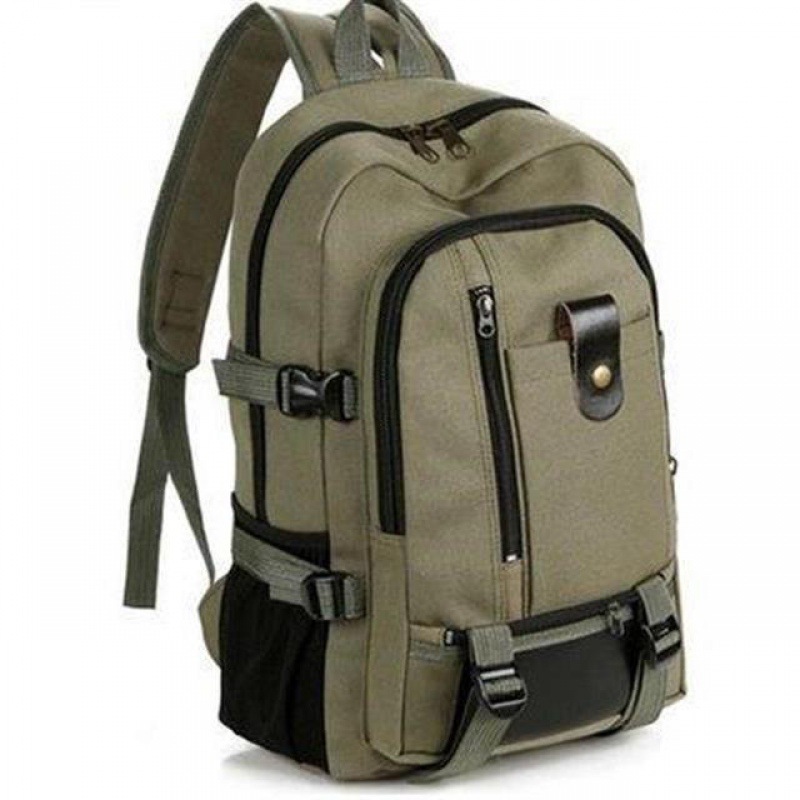 man motion canvas Backpack cloth Men's bag knapsack The single shoulder bag Simplicity capacity student wholesale