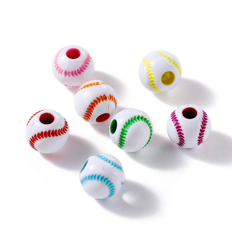 木のボールのバスケットボールの小さい木の玉のカラーの実木のボールのサッカーの玉の散珠の卸売りのアクセサリーの部品|undefined