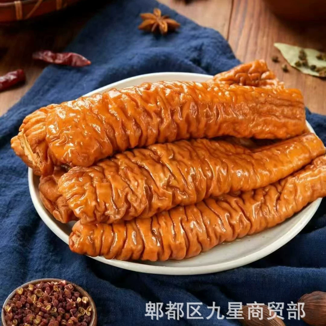 Острое тушеное свиное кишечное мясо, коммерческие полуфабрикаты из свежих ингредиентов, оптовая продажа свиных кишечных продуктов для барбекю в горячем горшке Чунцин