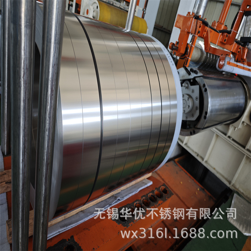 专业生产销售304不锈钢带 抛光带 整卷抗指纹 精密分条 规格齐全