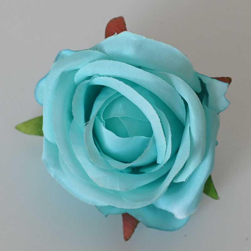Rosas de piedras preciosas, flores verdes