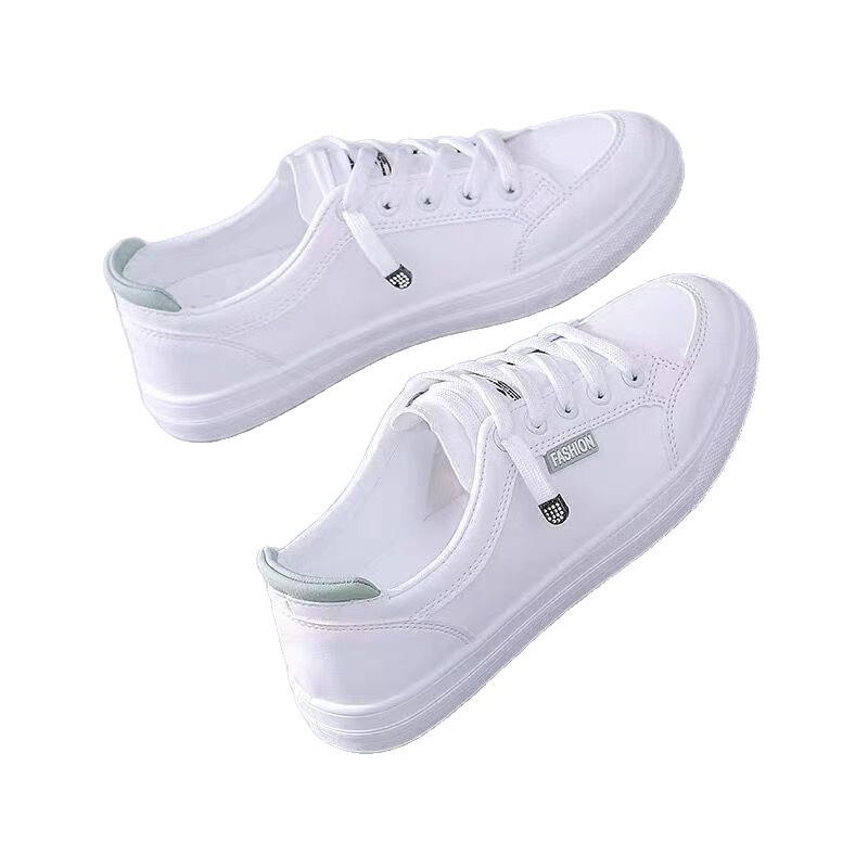 Pequeños zapatos blancos para mujeres con suela plana de un pie con zapatos para hombres de goma 2026 primavera y otoño nuevos zapatos para mujeres embarazadas con suela blanda zapatos de cuero versátiles