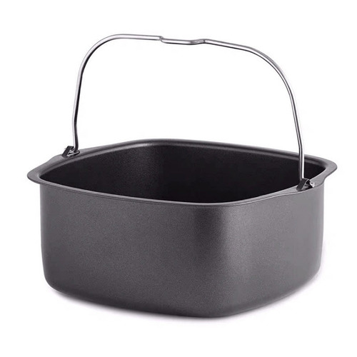 Air Fryer Single Item Series Square Cake Basket Suitable for Square 3.8-8qt Air Fryers on Cross-border Amazon