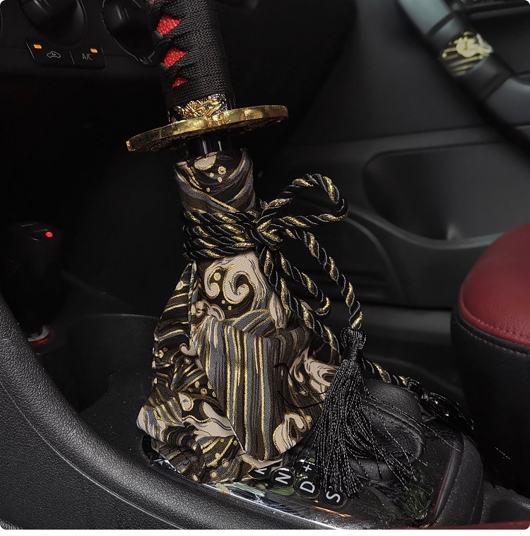 JDM Japanese-style car gear shift cover, manual transmission gear shift cover, popular cross-border product, car interior decoration, national trend
