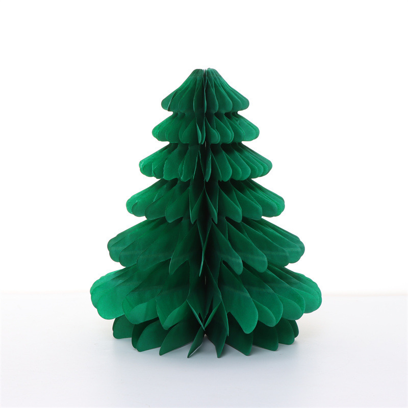 Decoraciones navideñas, gorros de Papá Noel, bolas de panal, bolas de papel, adornos para árboles de Navidad, decoración para centros comerciales, escuelas y festividades. image 12