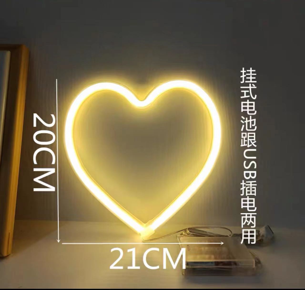 Luz LED con forma de neón, letra luminosa, luz decorativa, barra creativa, luz decorativa con estilo ins, luz nocturna para habitación