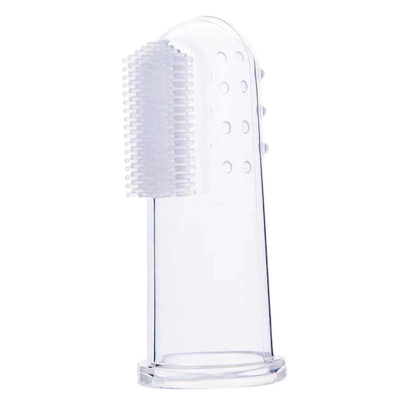 Набор детских пальцев Зубная щетка Силиконовая зубная щетка для молока Зубная щетка для пальцев Зубная щетка для детского языка Щетка для чистки в штучной упаковке