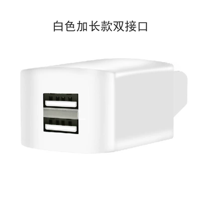 Electric Vehicle Mobile Phone Charging Converter 66W Fast Charging Car Charging Plug Battery Car Charger Manufacturer Wholesale (Other Electric Vehicle Accessories) - electric-vehicle-dual-usb-adapter-white