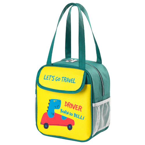Portable lunch bag, lunch box bag, insulated bag, portable fresh-keeping meal bag, office worker, primary school student, cute cartoon lunch bag