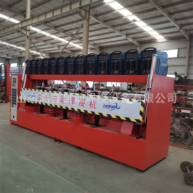 Оборудование для сварки пластинчатых пряжек, вертикальный сварочный аппарат для поперечных прутьев, автоматическая сварка колонн с кольцевым швом из нержавеющей стали