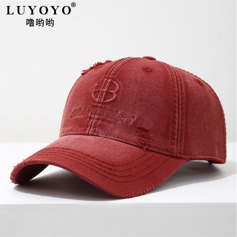 Primavera y otoño sombrero de béisbol sombrero de sombrero antiguo