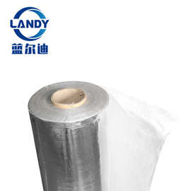 镀铝膜编织布 复合铝箔隔热保温材料 工业包装膜机械设备包装贴膜