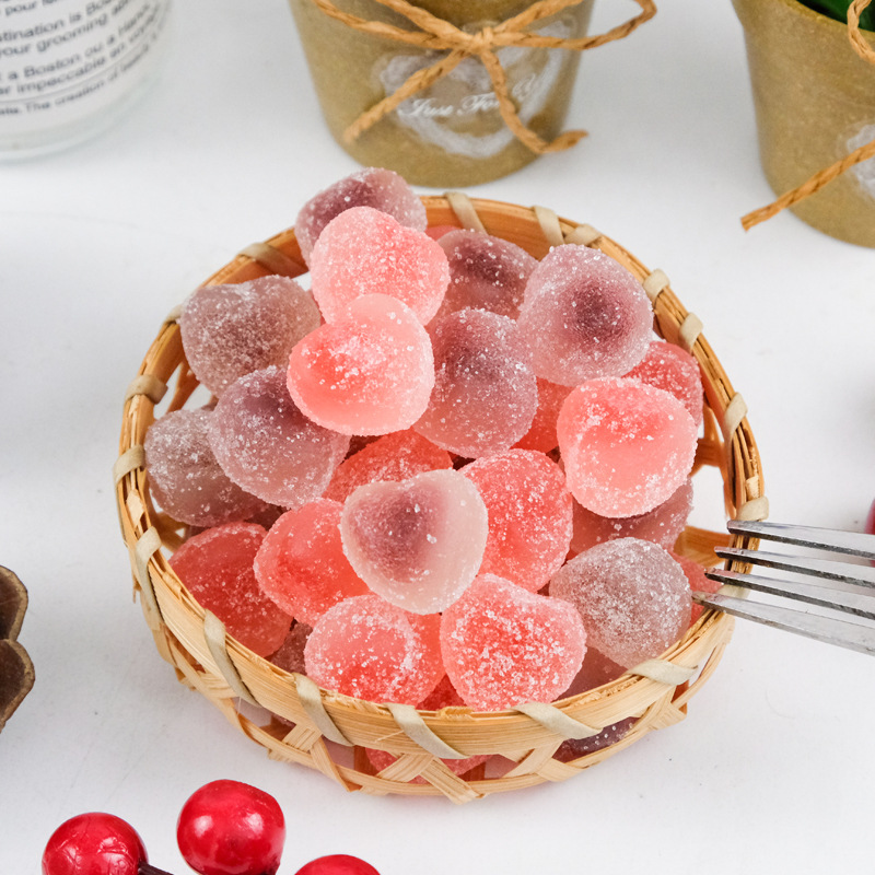 Eaker Vitamin C Fruit Flavored Soft Gummies with Fruit Filling - Internet Celebrity Children's Snacks - Valentine's Day Gift for Girlfriend