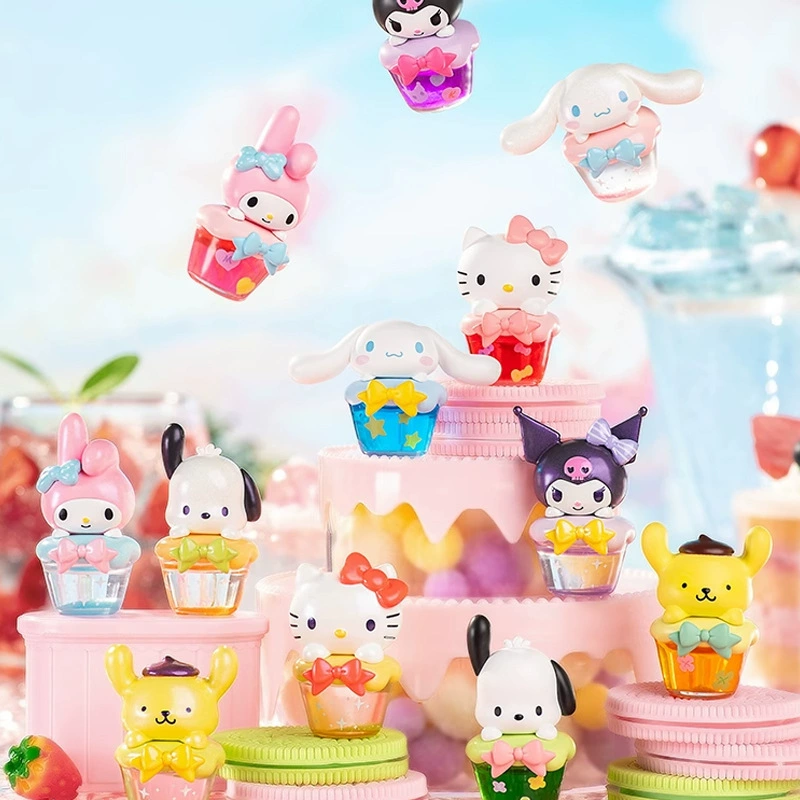Серия напитков Duobamine с персонажами Sanrio Mengqu Dou, подлинная коллекционная коробка Tide Player
