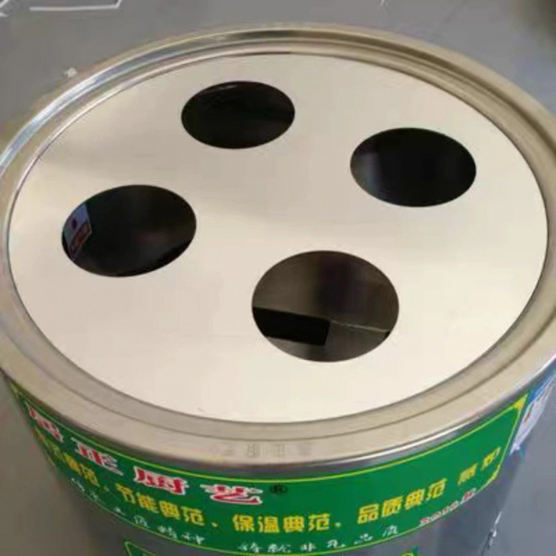 horno comercial silencioso ahorro de energía de doble capa aislamiento de calor horno de vapor de pan al vapor horno de pan al vapor gas