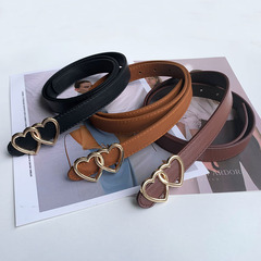 Fashion ins love belt Korean new cute belt women's suit dress girdle girl student trend