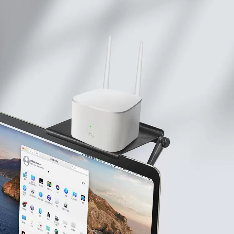 厂家直供亚马逊电视屏幕置物架显示屏置物架无线路由器机顶盒架子